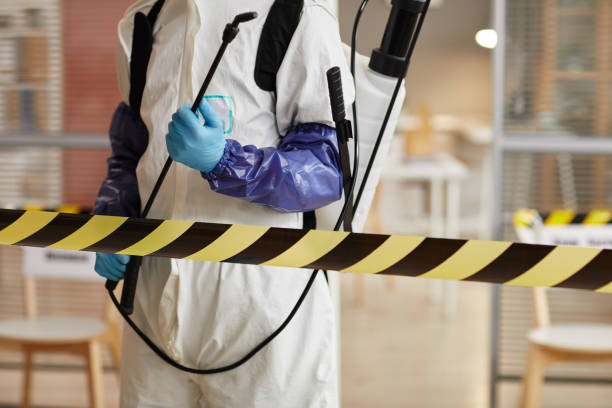 Professional Infectious Disease Decontamination technician working in Camp Murray, WA